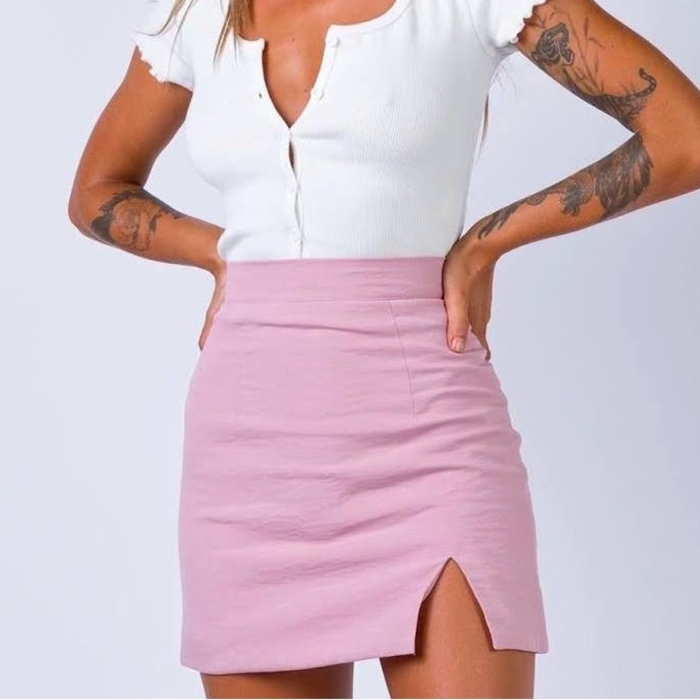Princess Polly Kian Skirt Pink